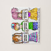 NARCOLEPSY: NIET ALONE™ Fun Puzzle Legpuzzel (Verticaal)