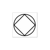 Narcotica Anoniem NA Symbool Logo Rubberstempel (Afrduk)