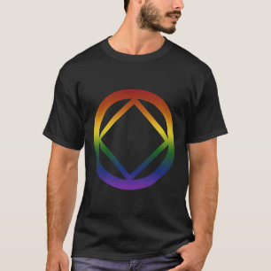 Narcotica Anonymous Rainbow Pride Symbol Classic T T-shirt