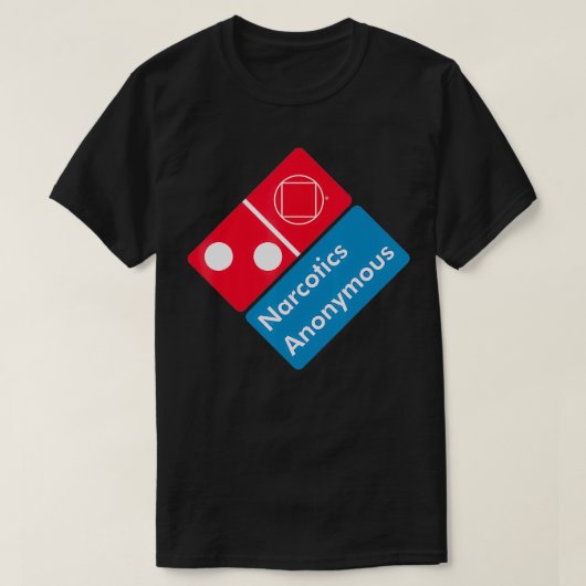 Narcotics Anonymous s Recovery AA Apparel 12 Step  T-shirt (Design voorkant)