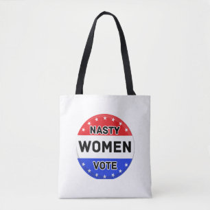 Nare vrouwen stemmen Vrouwen macht feministische Draagtas