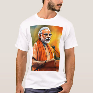 Narendra Modi : Leader Visionnaire, T-Shirt Design