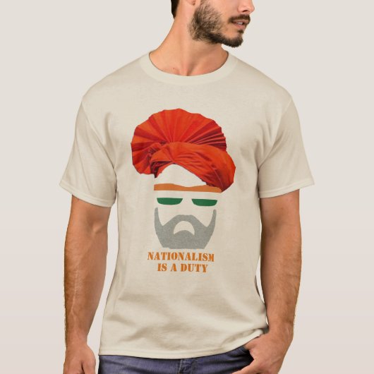Narendra Modi premier india nationalisme T-shirt (Voorkant)