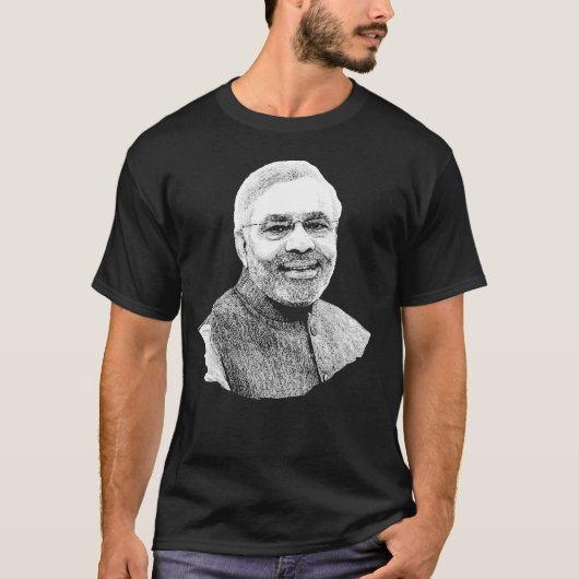 Narendra Modi T-shirt (Voorkant)