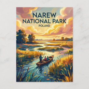 Narew Nationaal Park Polen Briefkaart