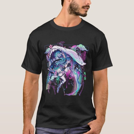 Narja Instinct Attribute Controller Chaos Zero Nig T-shirt (Voorkant)