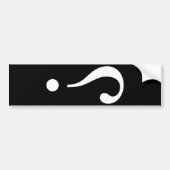 NARK MARK {ironicon} Bumpersticker (Voorkant)