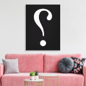 NARK MARK {ironicon} Canvas Afdruk (Insitu (Woonkamer))