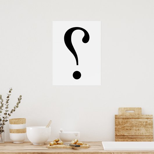 NARK MARK {ironicon} Poster (Keuken)