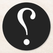 NARK MARK {ironicon} Ronde Kartonnen Onderzetter (Voorkant)