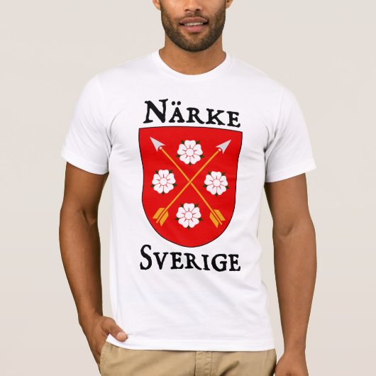 Närke, Sverige T-shirt (Voorkant)
