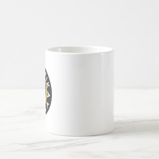 NARKOTIKA LIV Beurre classique Mug noir N3 (Centre)