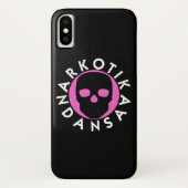 NARKOTIKA LIV Bubble Gum coque iPhone X noir N3 (Dos)