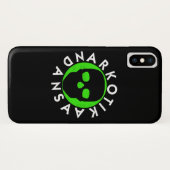 NARKOTIKA LIV Forest coque iPhone X noir N3 (Dos (Horizontal))