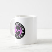 NARKOTIKA LIV Hot rose classique Mug noir N3 (Devant gauche)