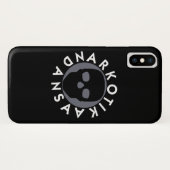 NARKOTIKA LIV Sinker coque iPhone X noir N3 (Dos (Horizontal))