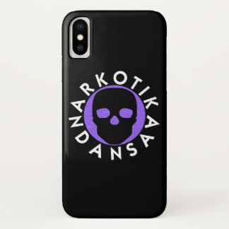 NARKOTIKA LIV Violet hoesje iPhone X zwart N3