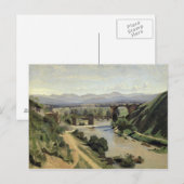 Narni, de brug van Augustus over de Nera Briefkaart (Voorkant / Achterkant)