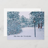 Narnia geïnspireerde Post Kaart (Voorkant / Achterkant)