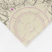 Narragansett Bay nautische kaart 13221 Fleece Deken (Hoek)