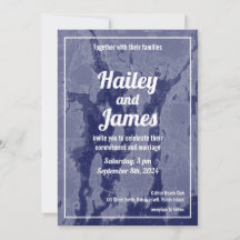 Narragansett Bay Newport kaart bruiloft uitnodige