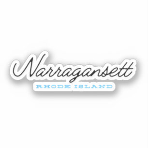 Narragansett Rhode Island Sticker