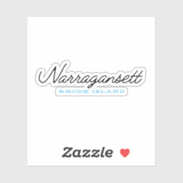 Narragansett Rhode Island Sticker