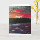 Narragansett Sunset Kaart (Gele Bloem)