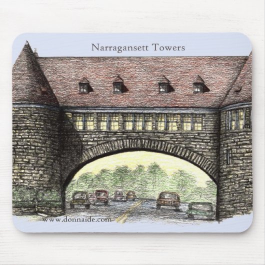 Narragansett Towers Mousepad Muismat (Voorkant)