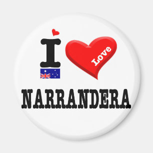NARRANDERA - I Love Magneet