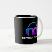 Narrateur Alliance Black Mug (Devant droit)