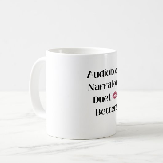 Narrateurs Duet Better Mug (Devant gauche)