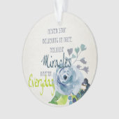 N'ARRÊTEZ JAMAIS DE CROIRE À L'ESPOIR MIRACLES TOU (devant)