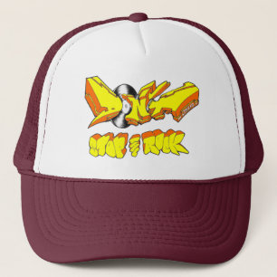 N'arrêtez pas la roche - casquette de camionneur