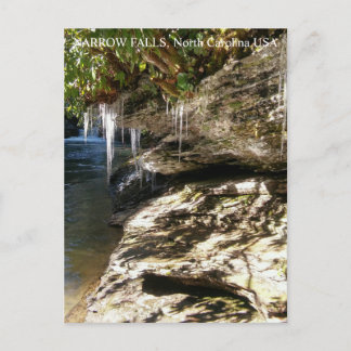 Narrow Falls, NC Ansichtkaart Briefkaart