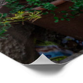 Narrow street in Malta Poster (Hoek)