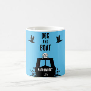 Narrowboat Canalboat Hond Eigenaar Magische Mok