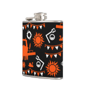 Narrowboat Decor en geschenken Heupfles (Links)