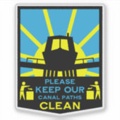 Narrowboat Stickers And Signs (Voorkant)