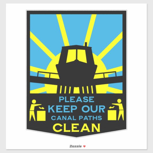 Narrowboat Stickers And Signs (Vel)