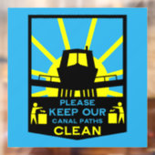 Narrowboat Stickers And Signs (Vel 2)