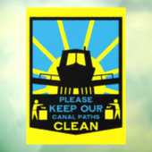 Narrowboat Stickers And Signs (Vel 3)