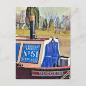 NARROWBOATS BRIEFKAART (Voorkant)