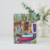 NARROWBOATS BRIEFKAART (Staand voorkant)