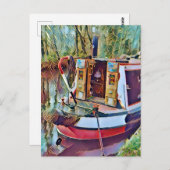 NARROWBOATS BRIEFKAART (Voorkant / Achterkant)