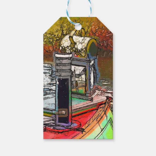 NARROWBOATS CADEAULABEL (Voorkant)