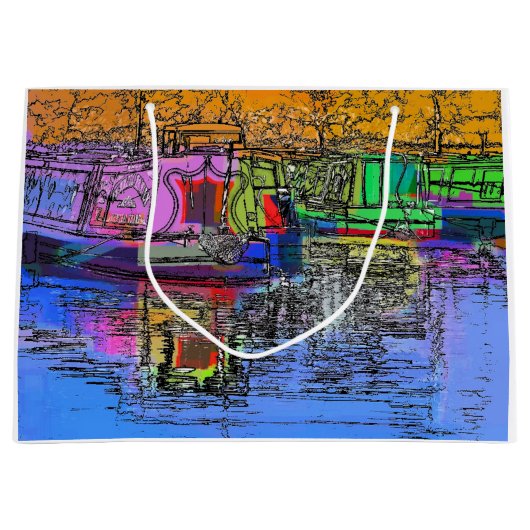 NARROWBOATS GROOT CADEAUZAKJE (Voorkant)