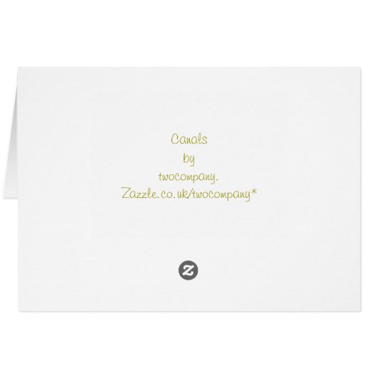 NARROWBOATS KAART (Achterkant Horizontaal)