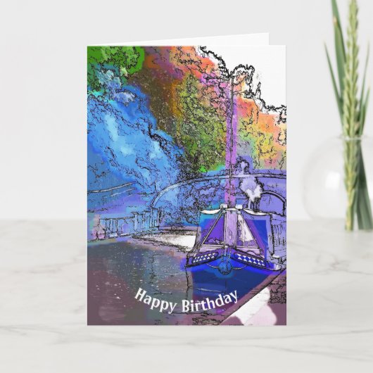 NARROWBOATS KAART (Voorkant)