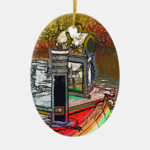 NARROWBOATS KERAMISCH ORNAMENT